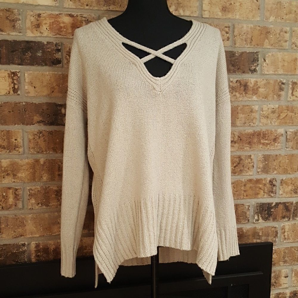 Braeve | Criss Cross Sweater